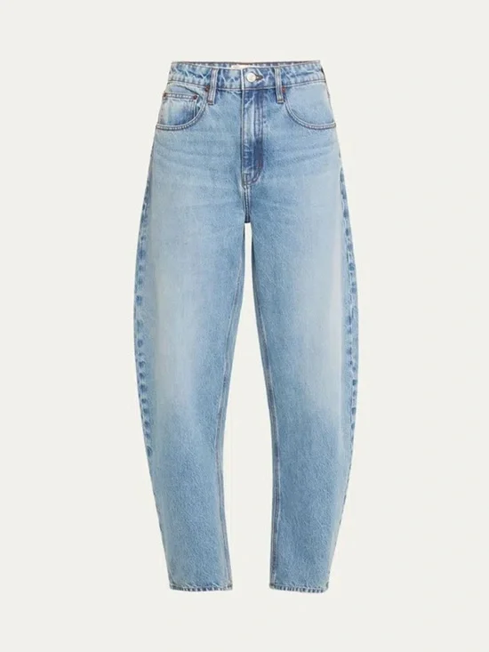 Frame Denim Long Barrel Jeans Divine Wash High Rise Size 29 NWT - Picture 1 of 10